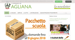 Desktop Screenshot of comune.agliana.pt.it